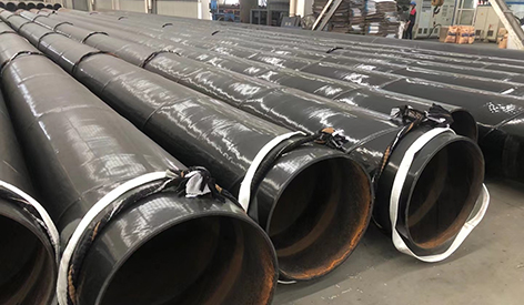 How should spiral steel pipes be used for water supply pipes for corrosion protection