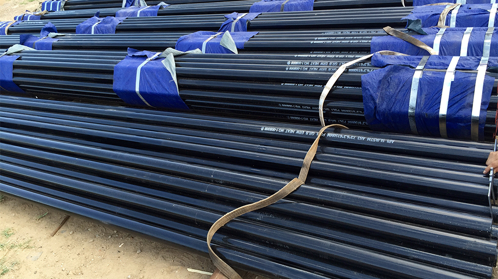 Straight seam steel pipe procurement method and processing method