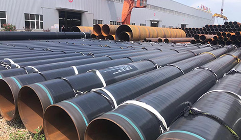 Testing method of plastic-coated steel pipe