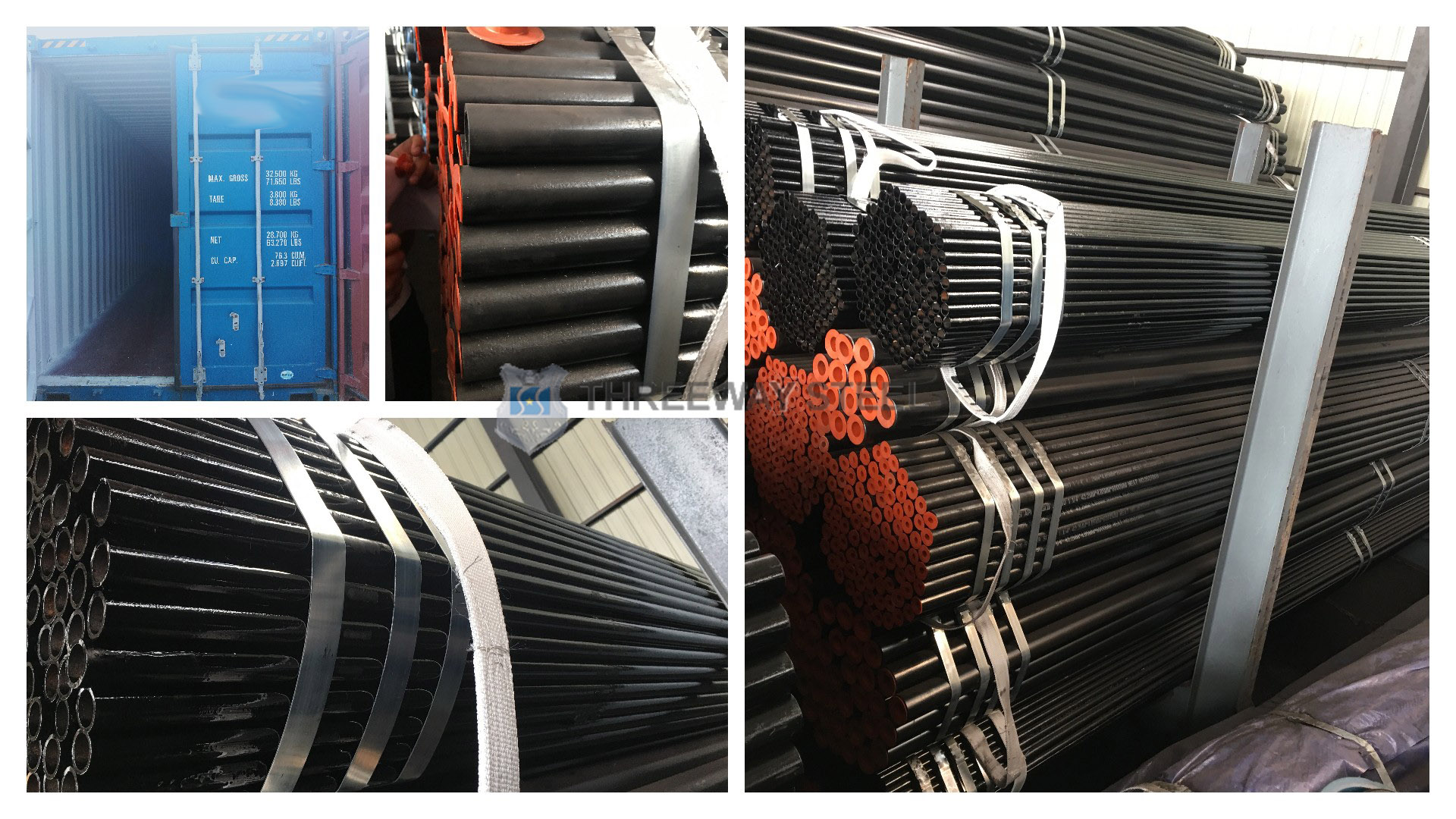 Mexico coated steel pipe export